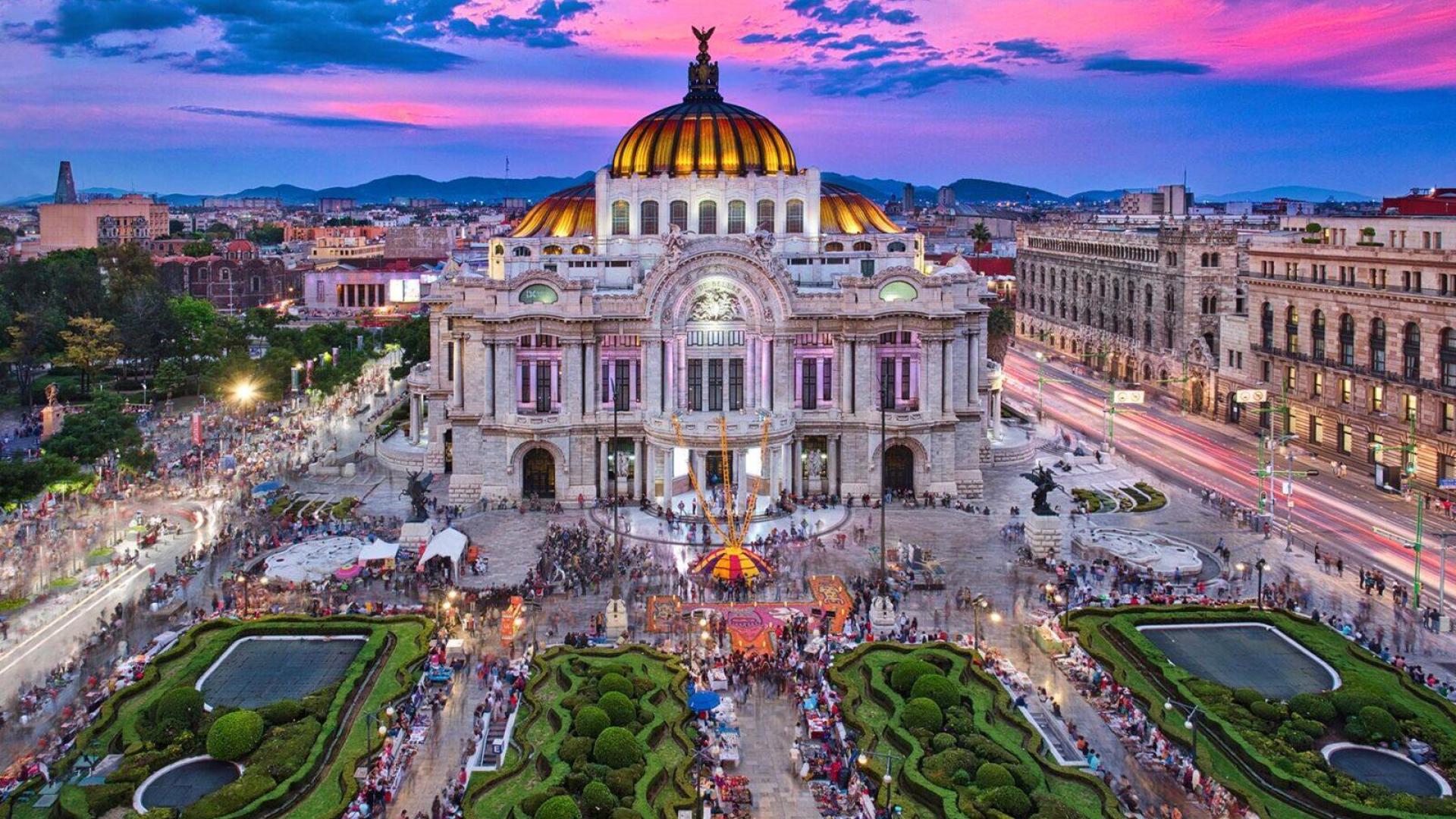 Mexico City skyline