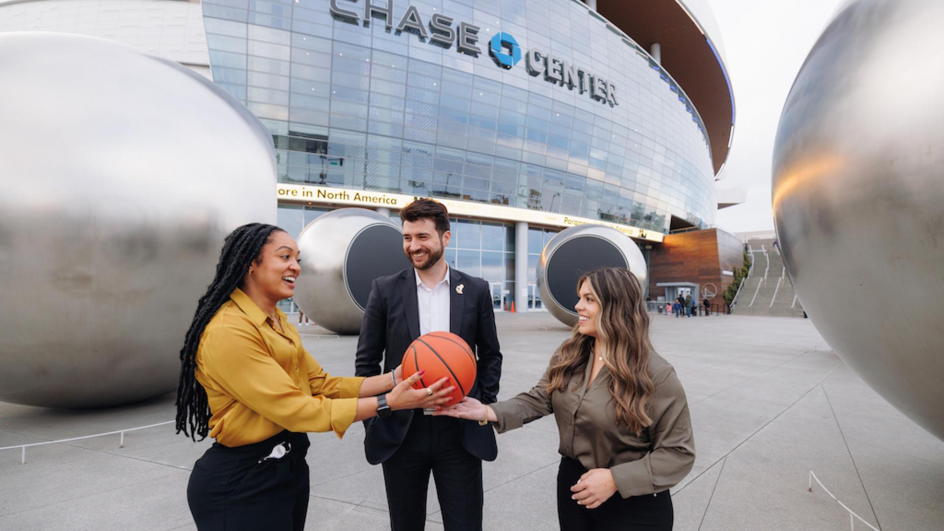 USF Sport Management Alumni at Chase Center