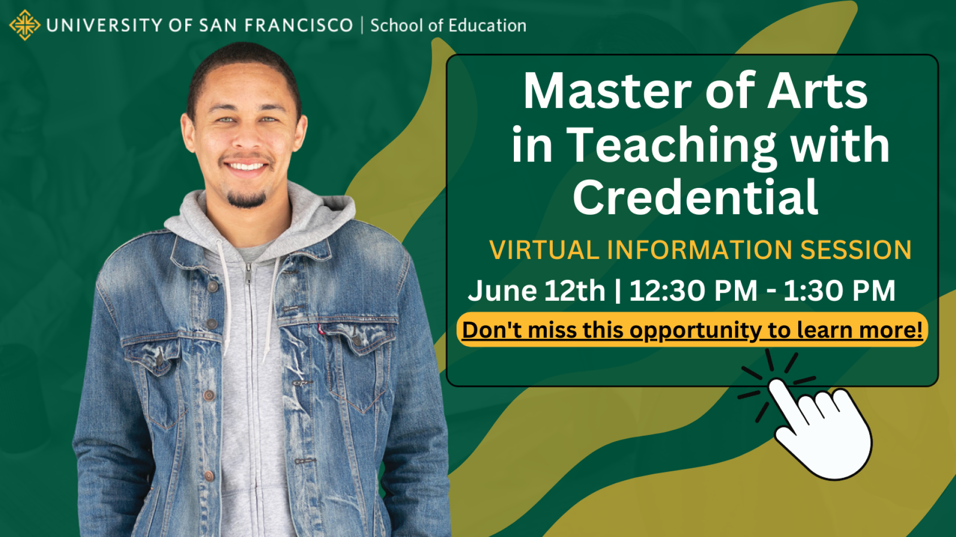 Master of Arts in Teaching with Credential Virtual Information Session - East Bay