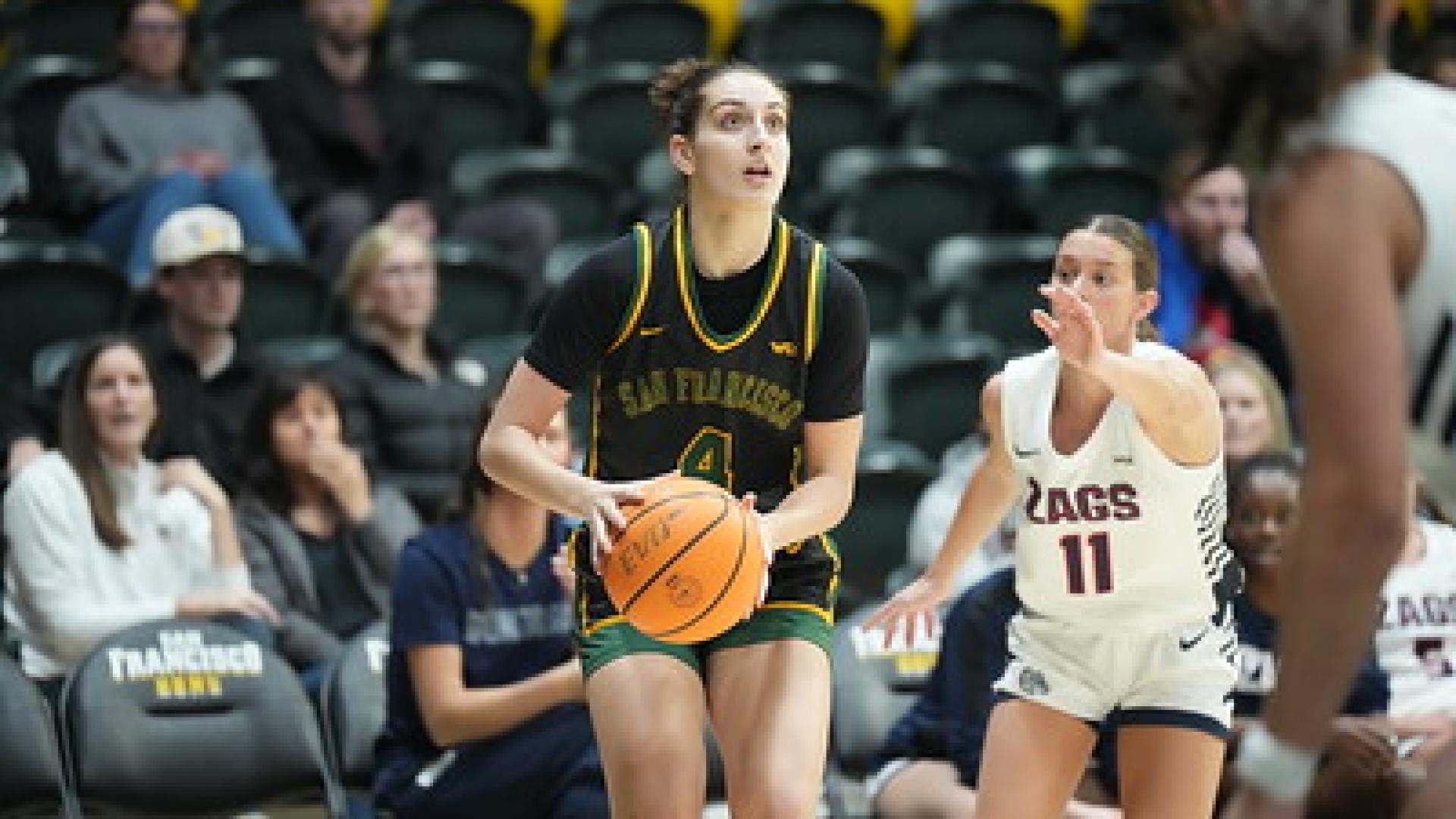 San Francisco Women&#039;s Basketball Player