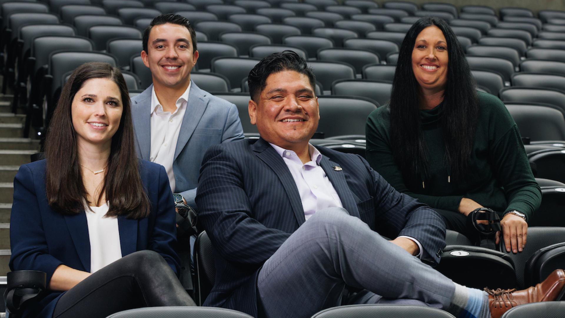 USF Sport Management Alum at the Honda Center