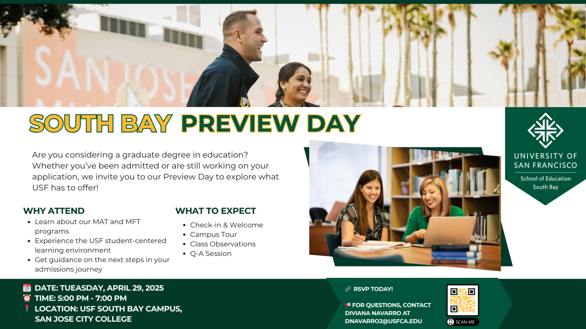 USF South Bay Preview Day