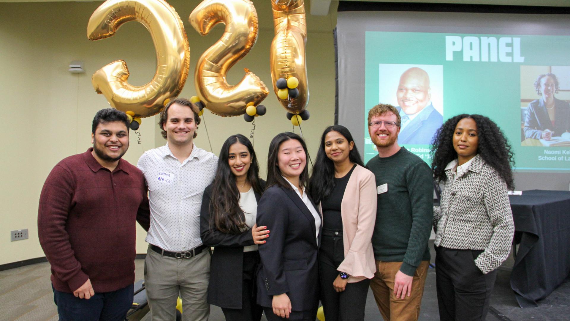 Graduate Student board at summit