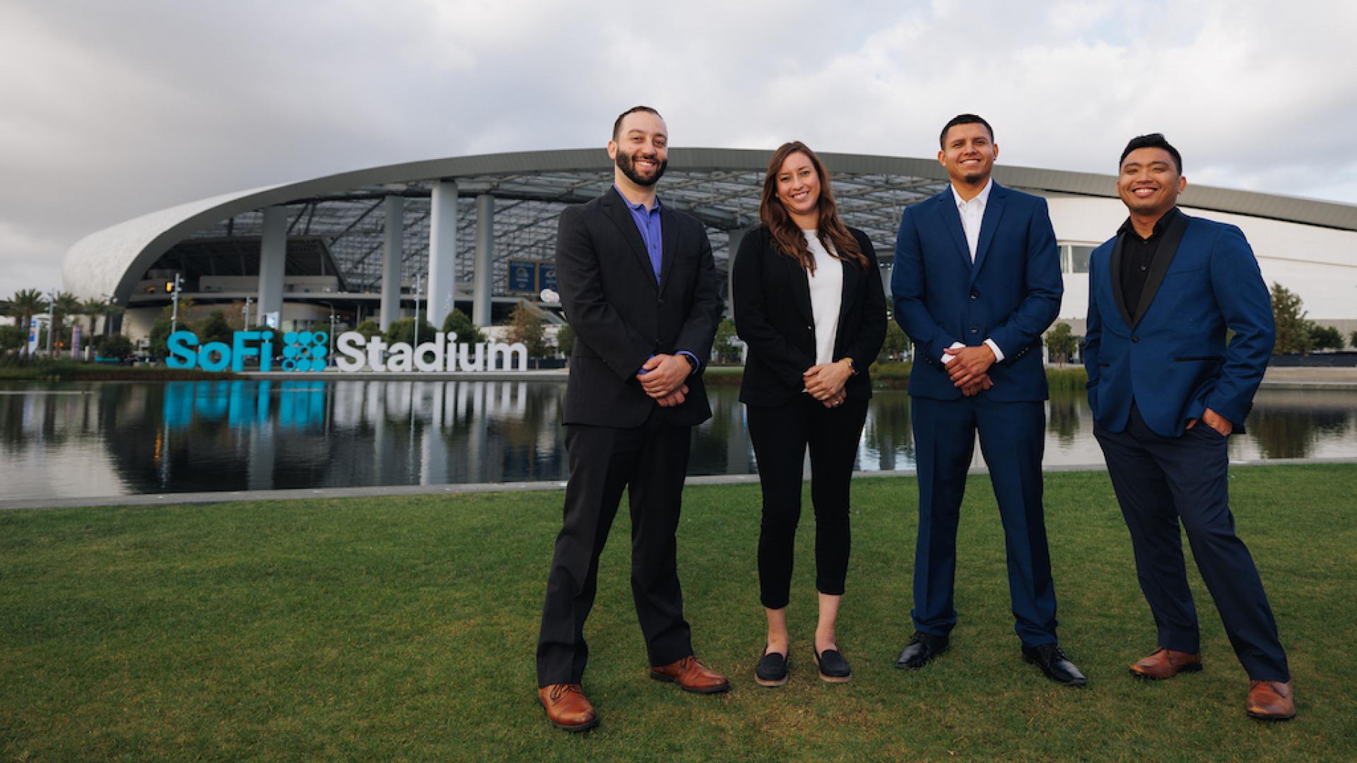 USF Sport Management Alum at So Fi Stadium