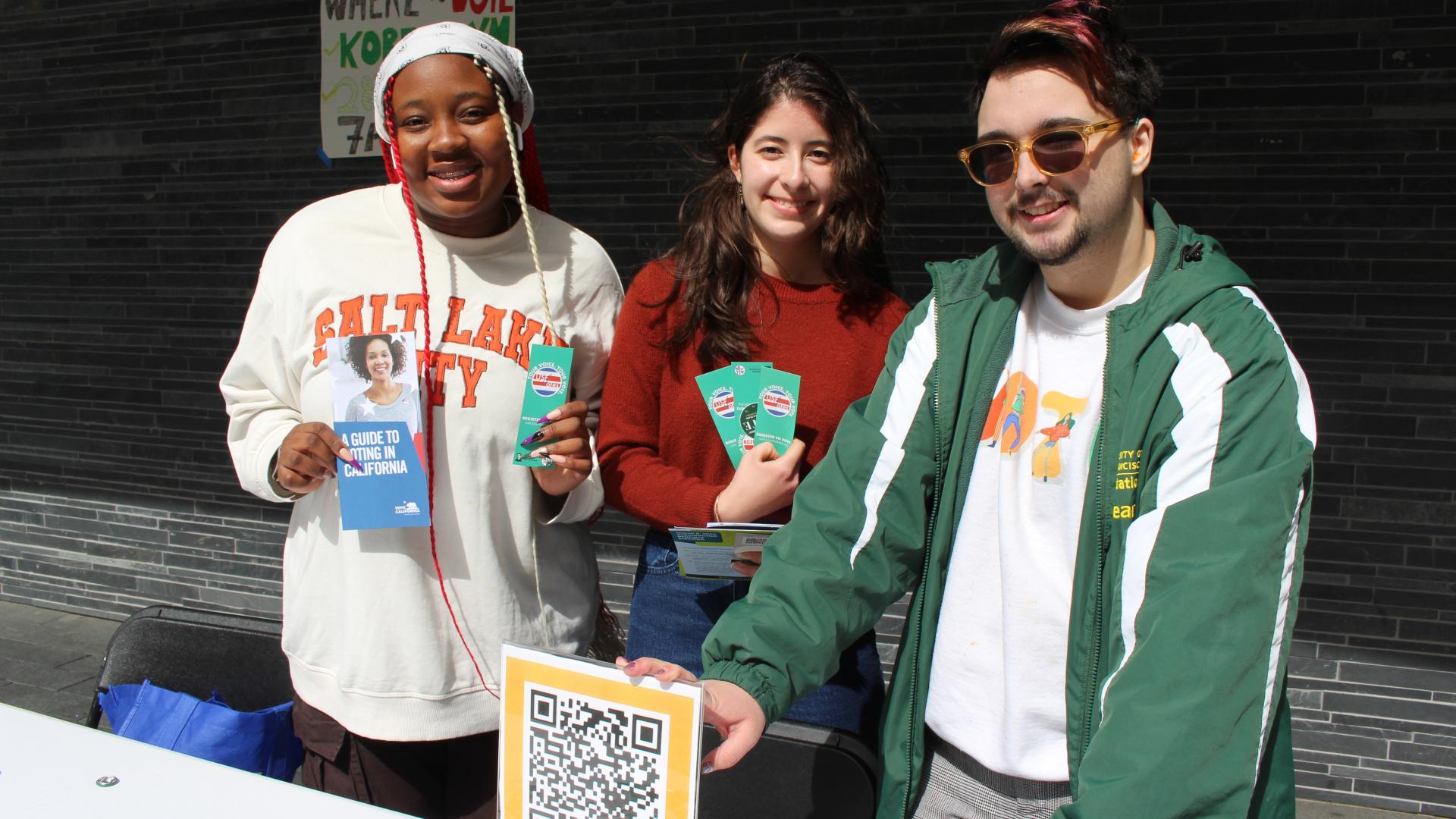 student tabeling for USF Votes