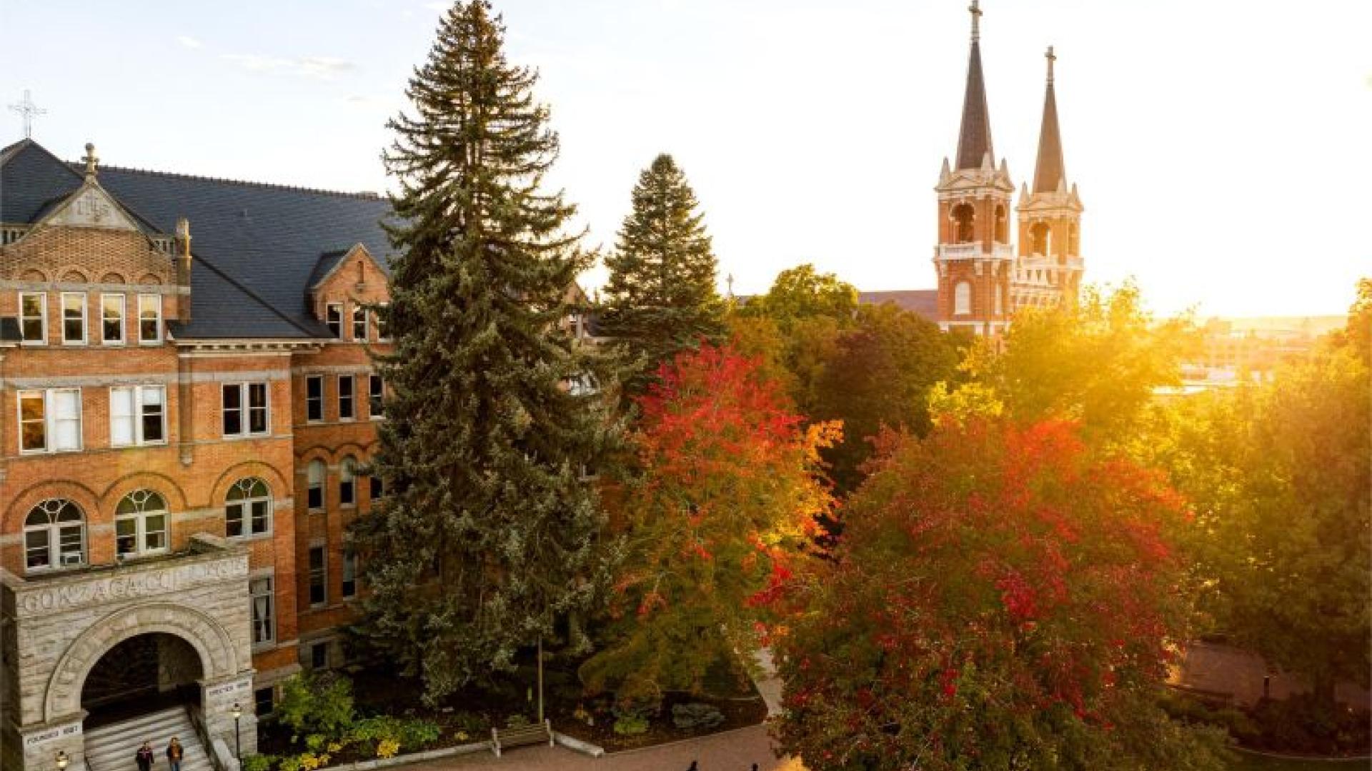 Gonzaga Campus in Fall
