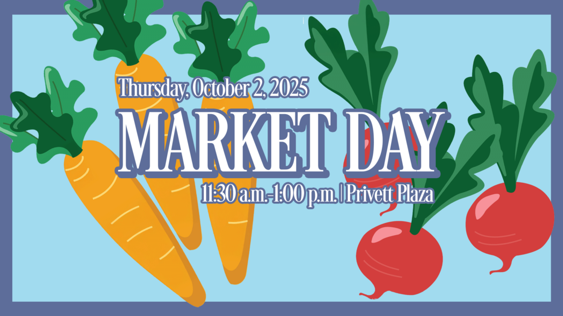 Market Day graphic