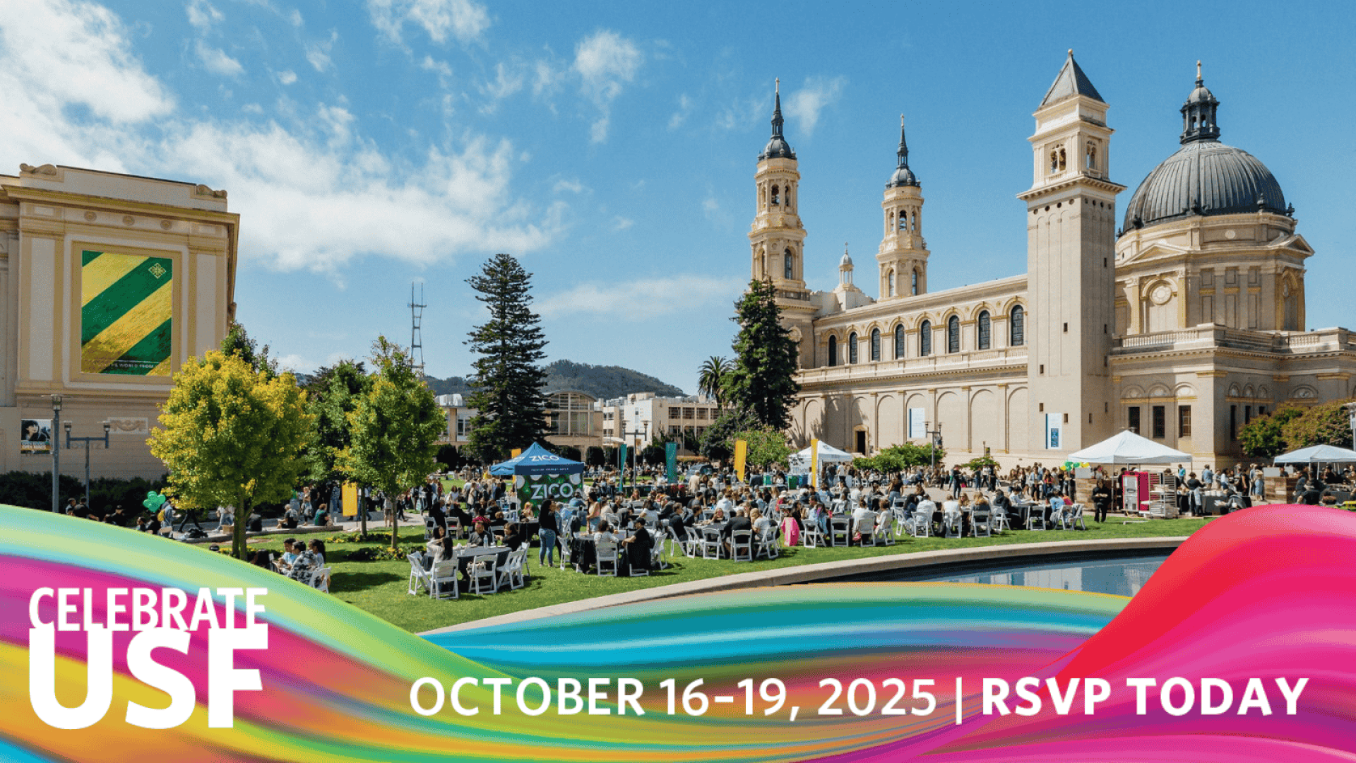 CelebrateUSF Weekend October 16–19, 2025 RSVP Today