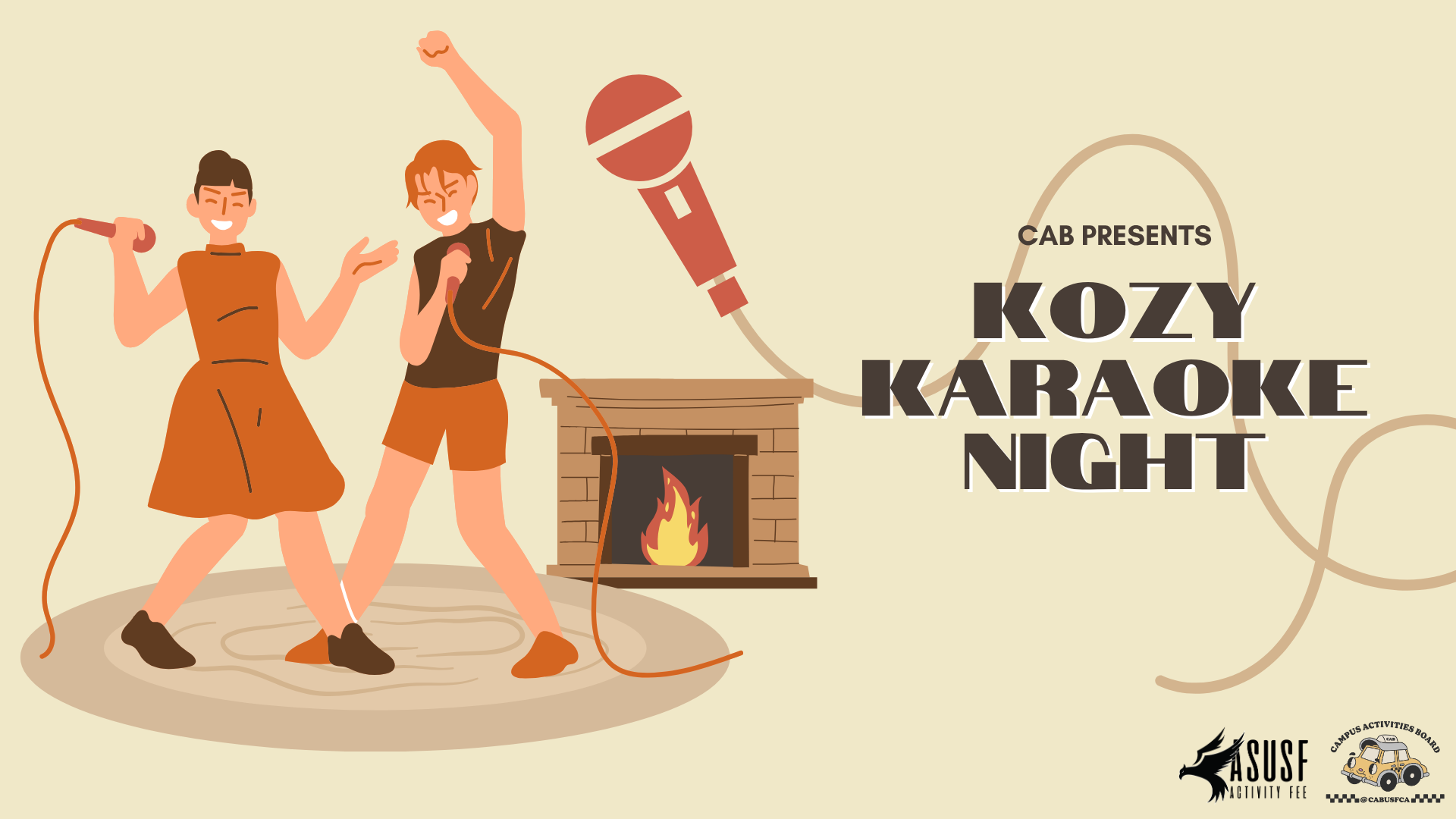 Kozy Karaoke Night graphic