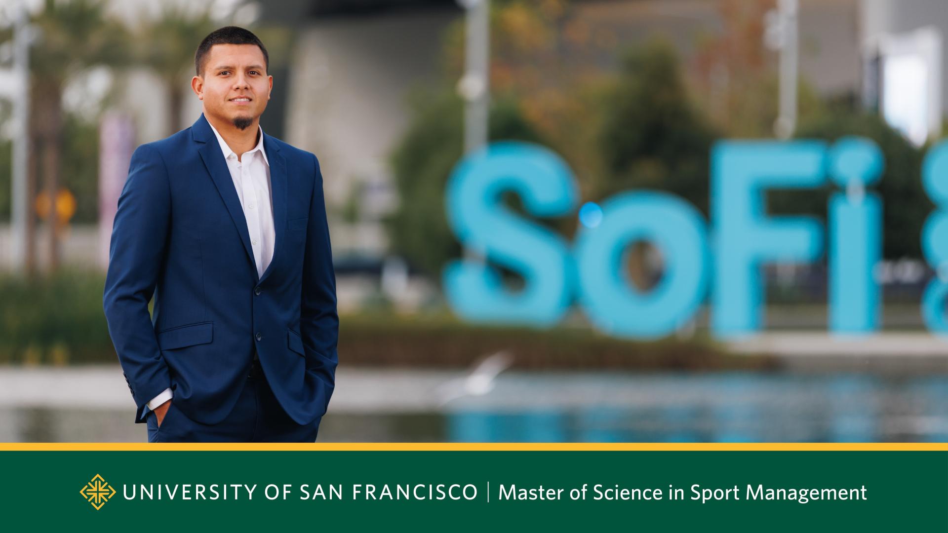 USF Sport Management Alum at So Fi Stadium