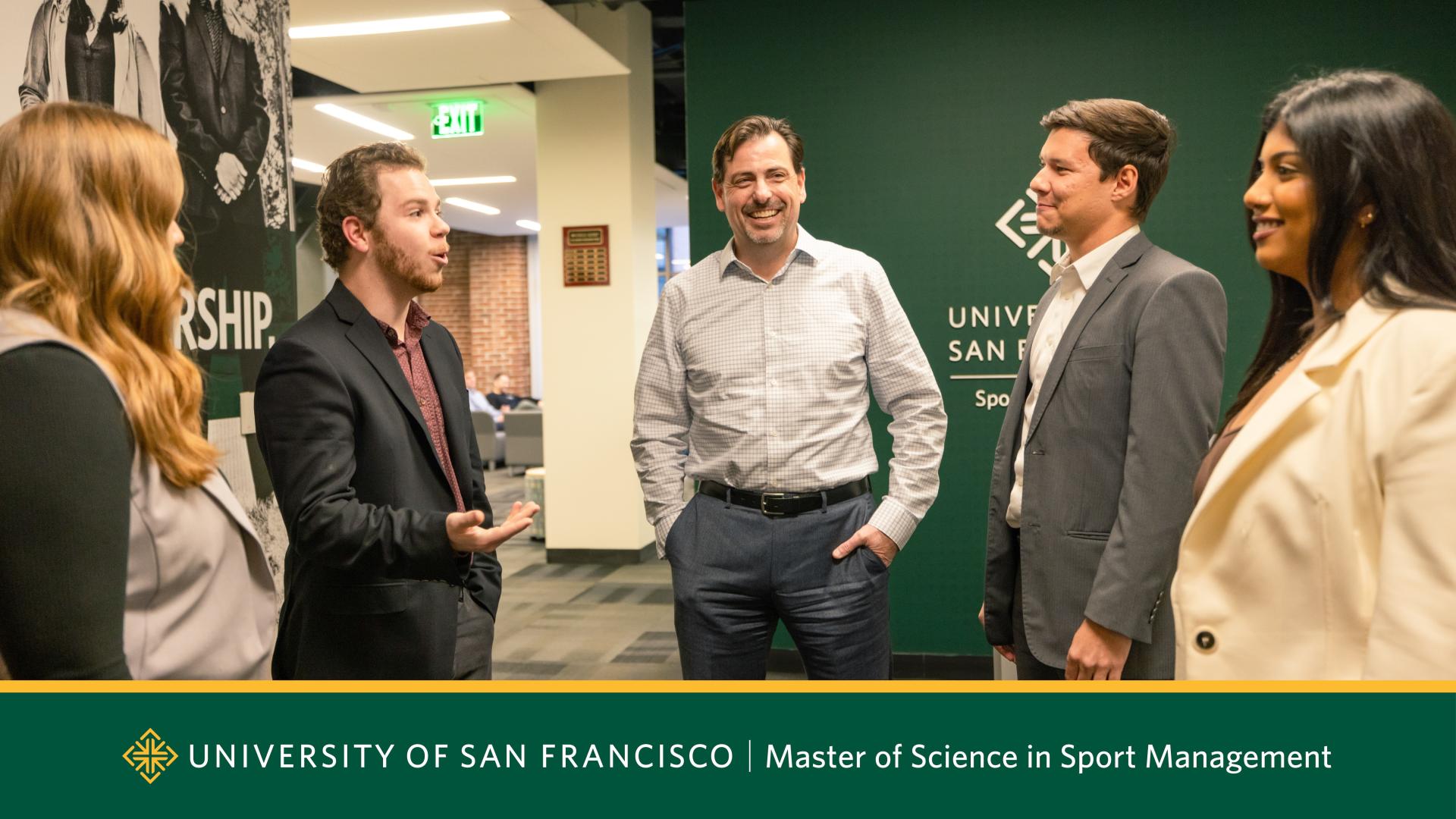 USF Sport Management Alum at Downtown Campus