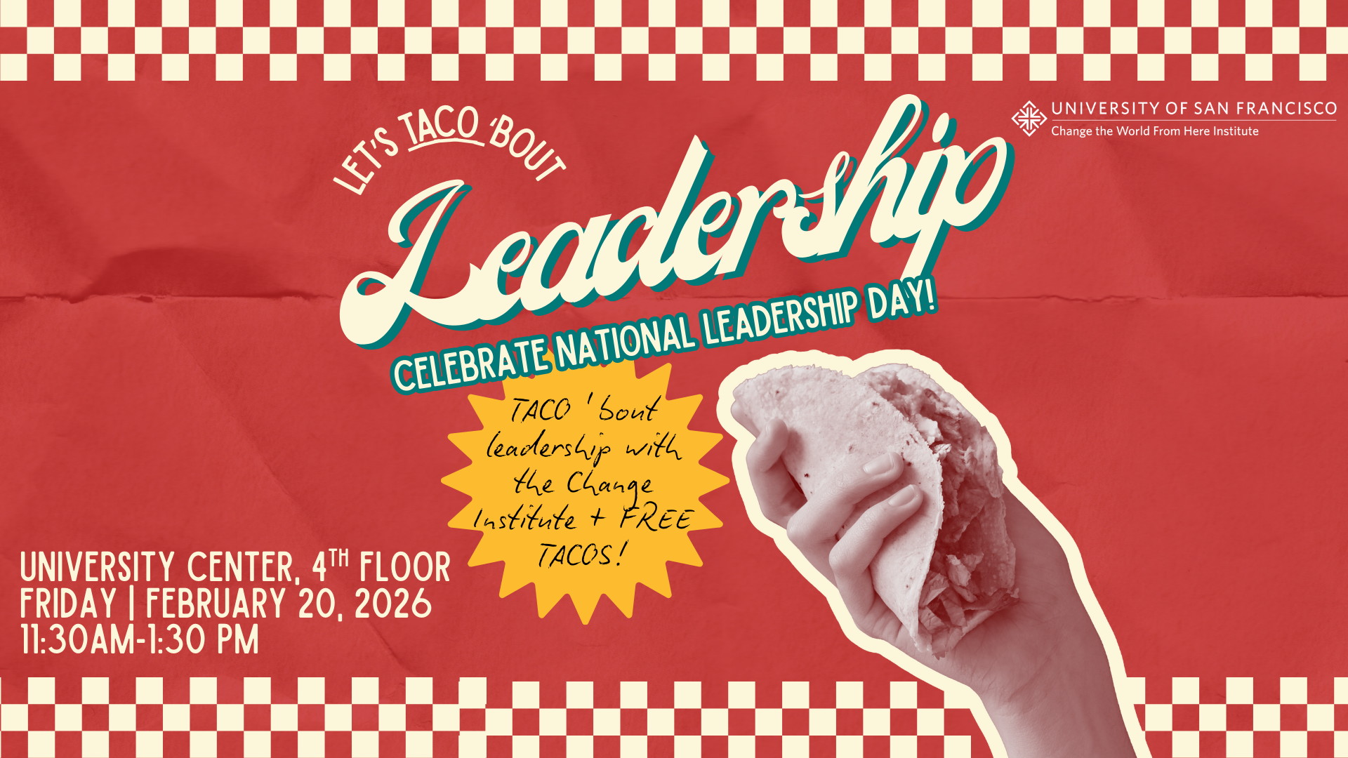 Let's TACO 'Bout It Promo Poster