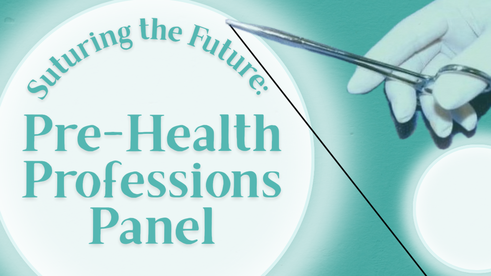Pre-Health Professions Panel graphic