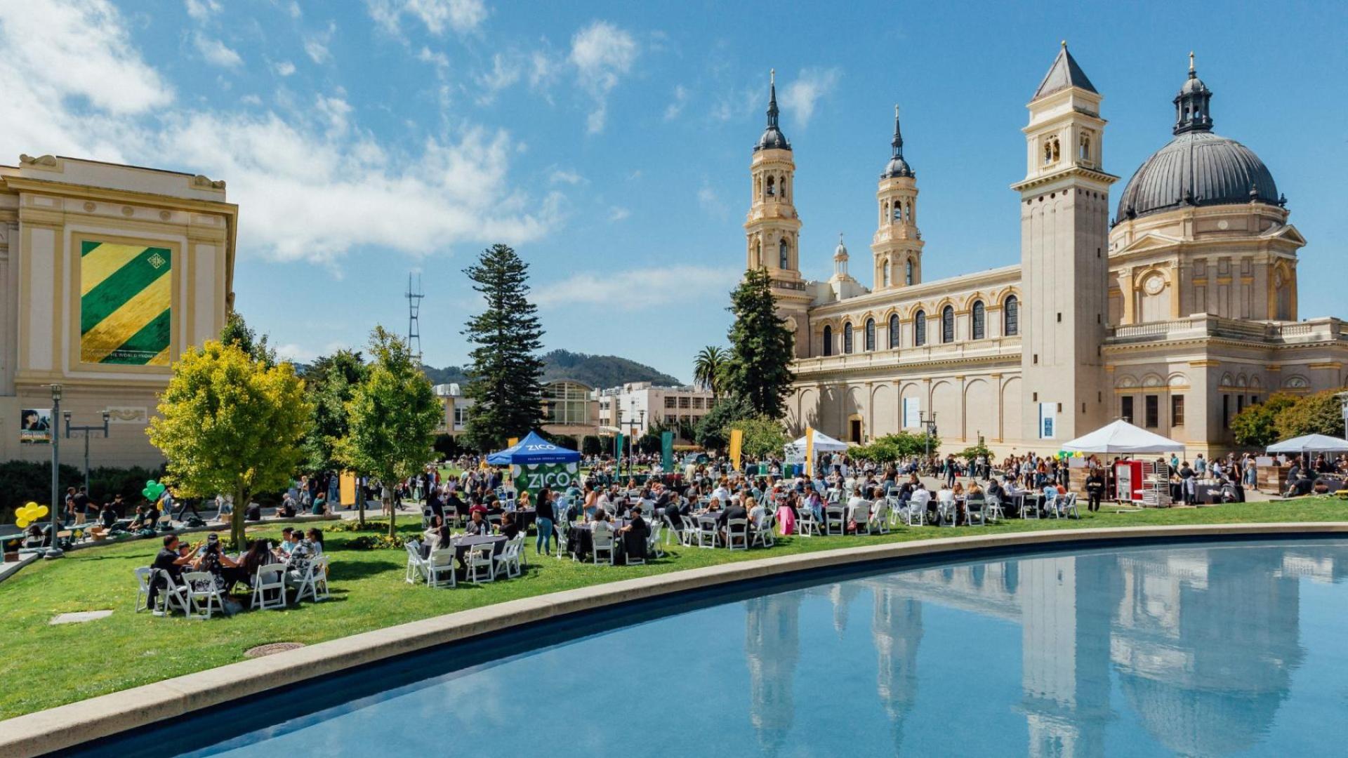 Event in Gleeson Plaza