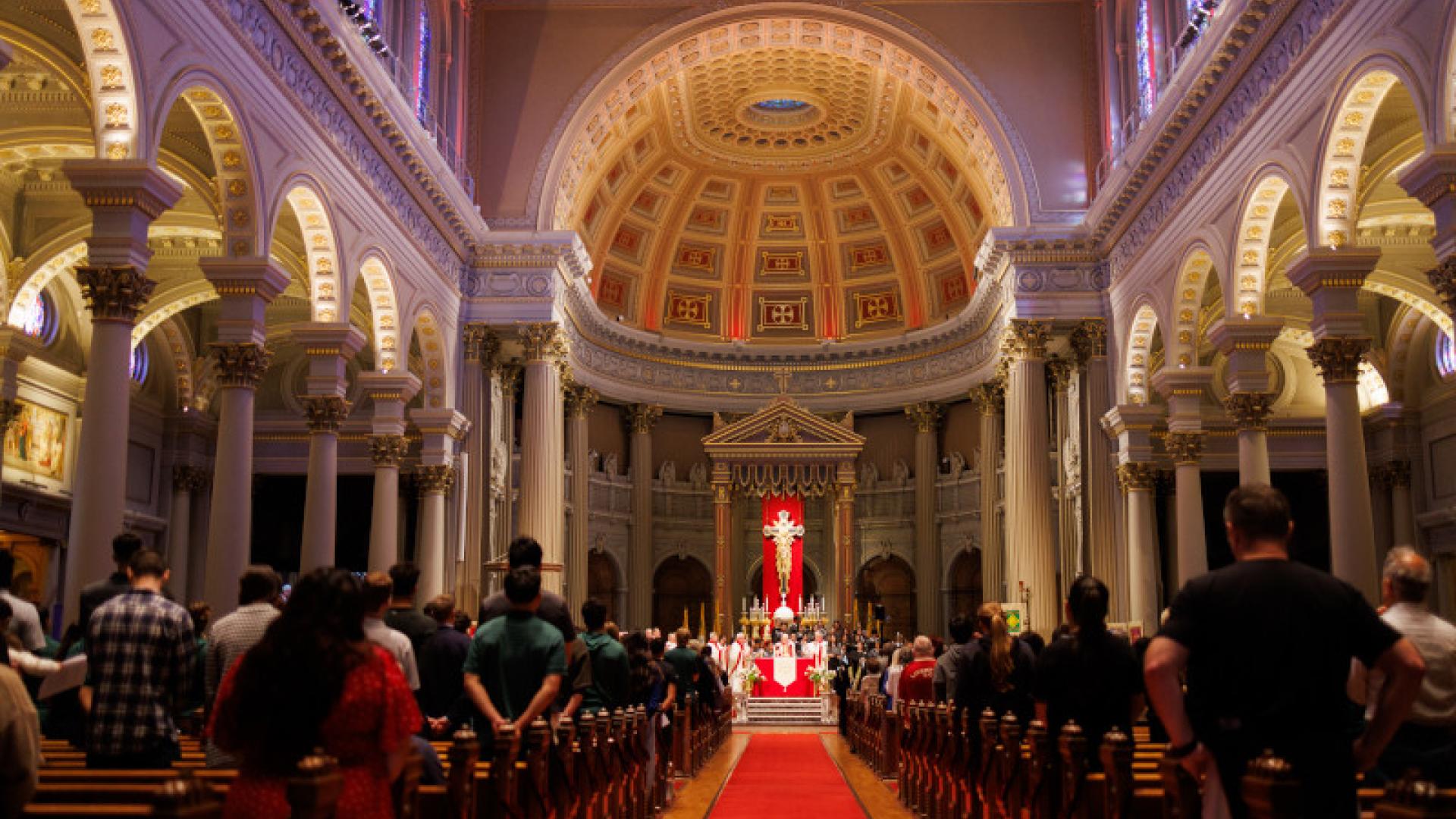 St. Ignatius Church Service