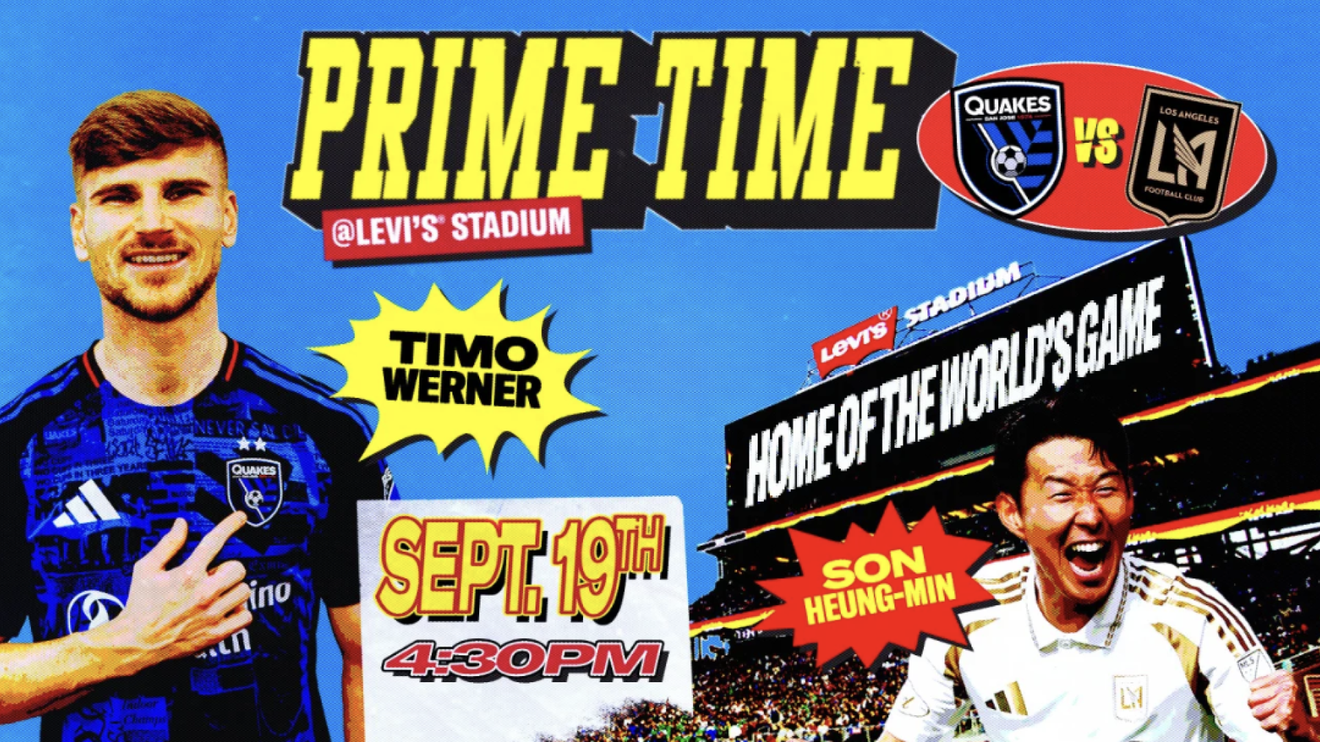Prime Time at Levi's Stadium September 19th 4:30 pm