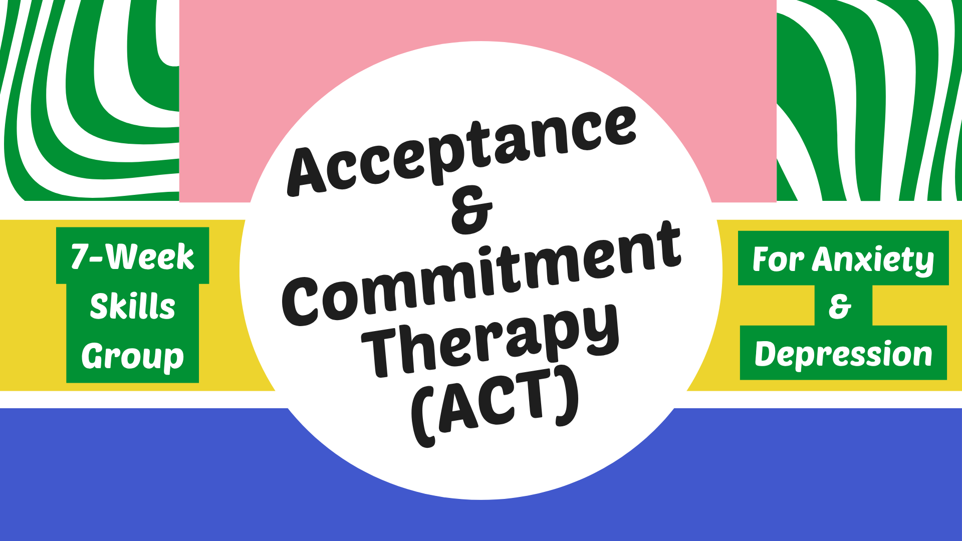 Acceptance &amp; Commitment Therapy for Anxiety &amp; Depression