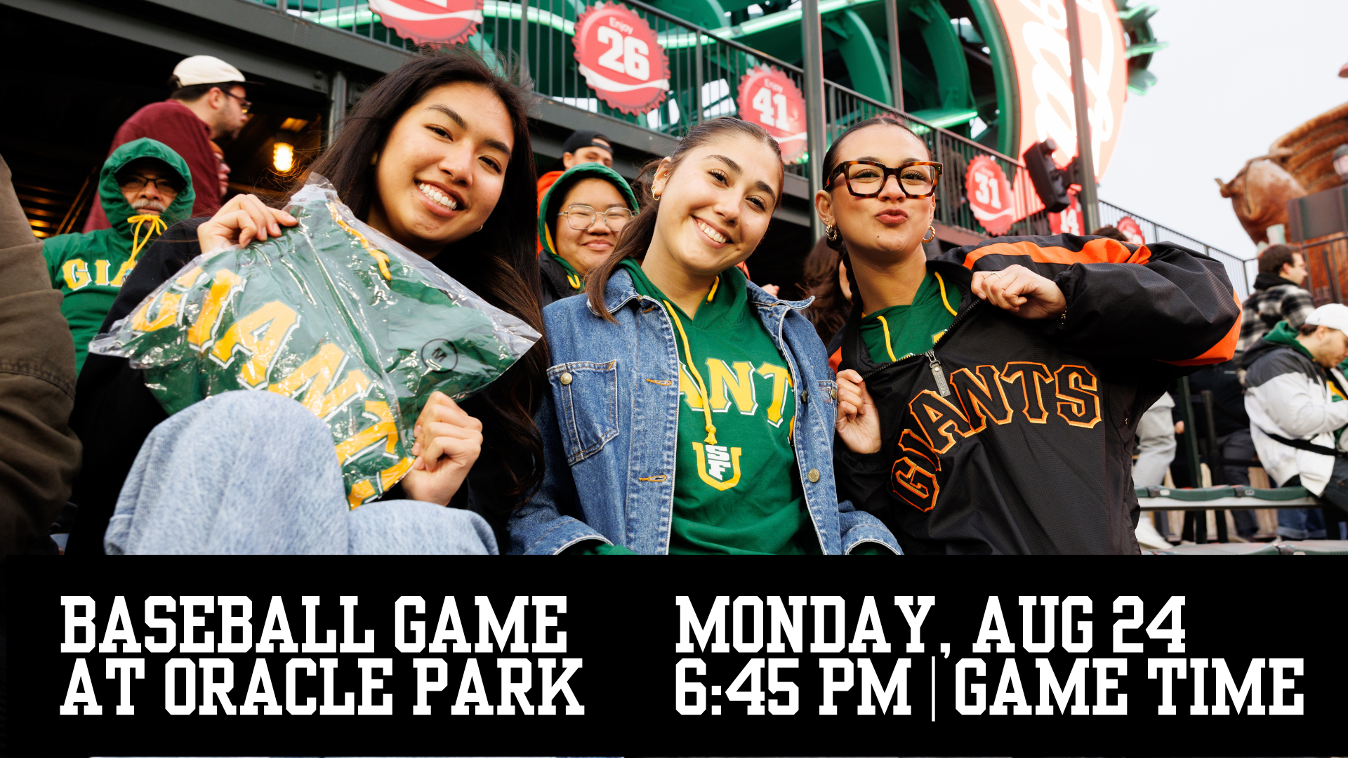 Baseball Game at Oracle Park<br />
