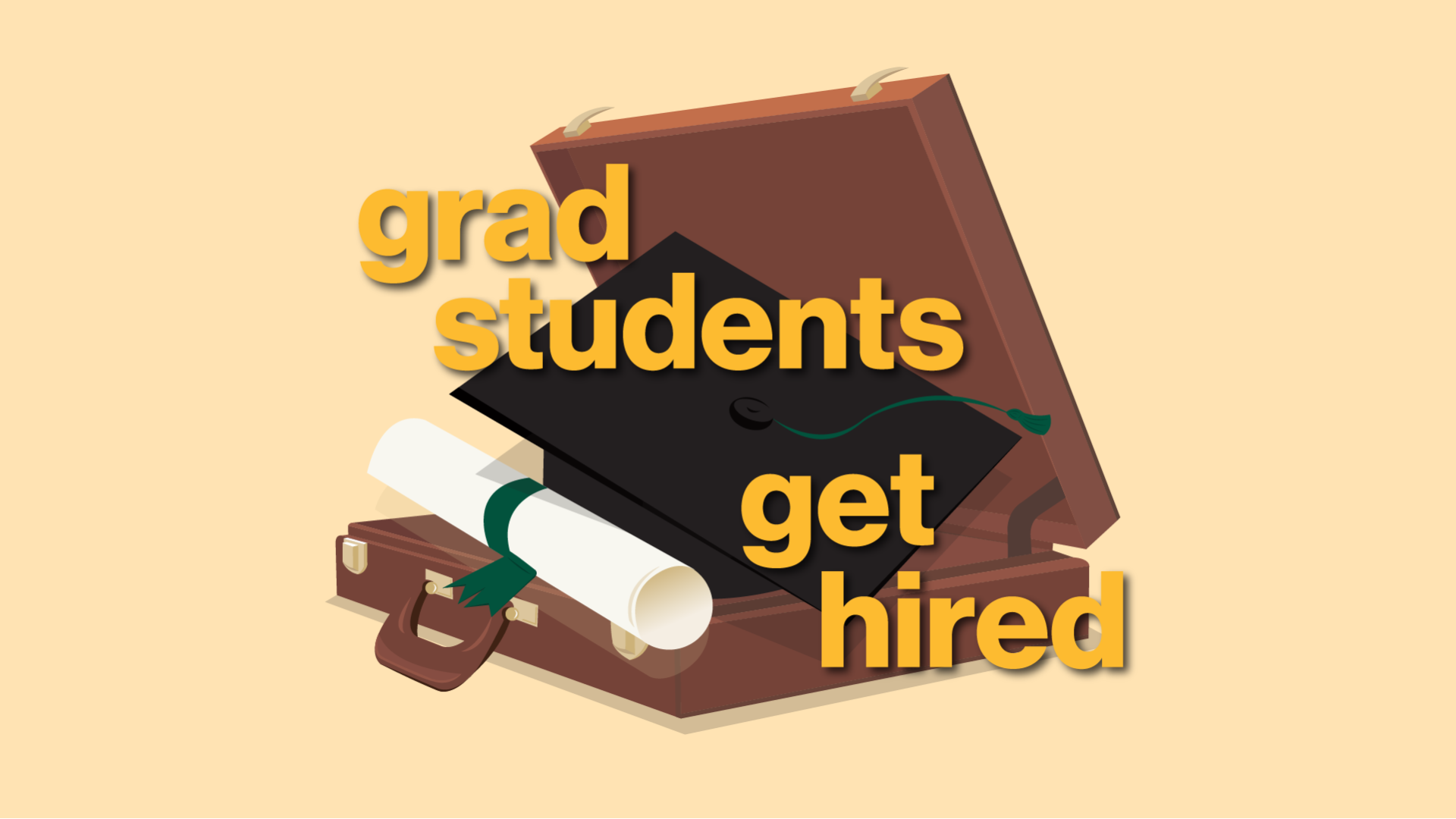 "grad students get hired"