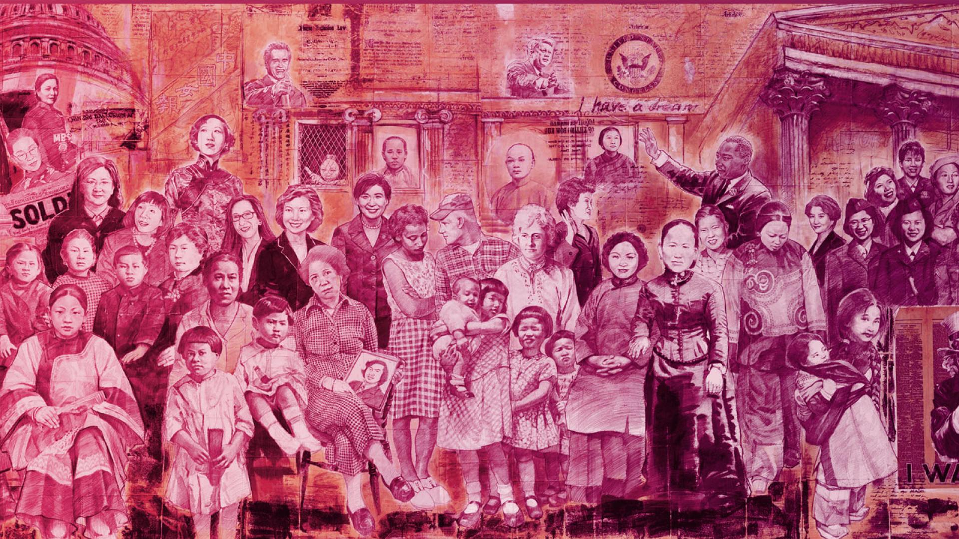 Herstory: Celebrating Chinese American Legal Legacy exhibit <br />
