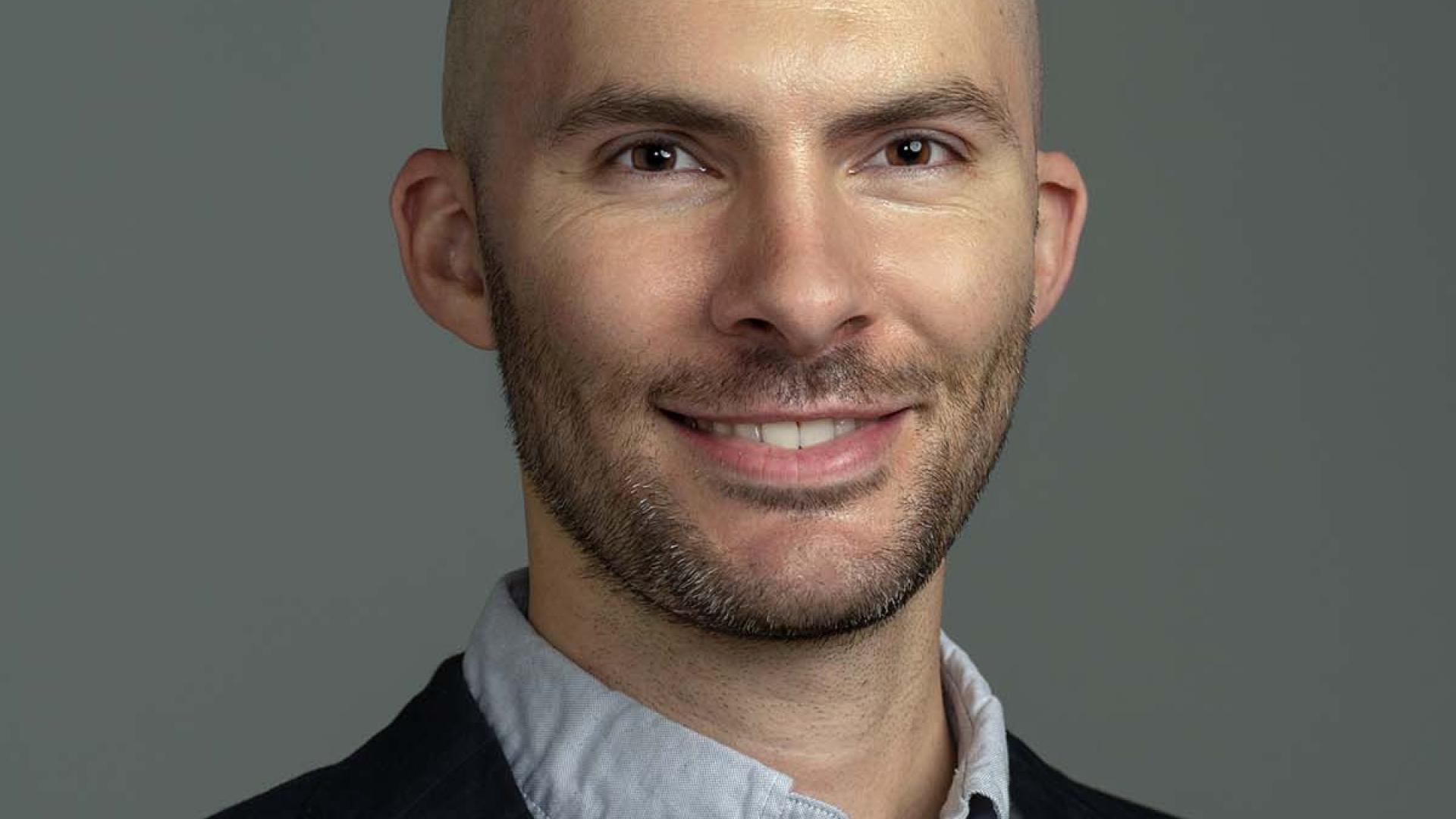 headshot of Tobias