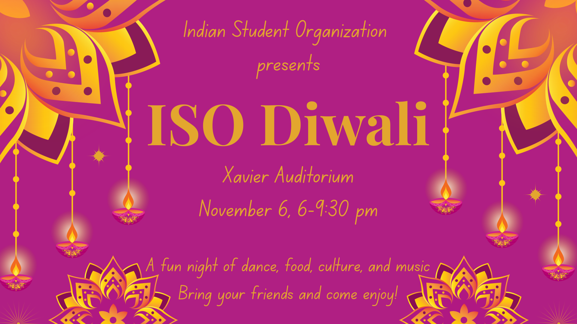ISO Diwali infographic