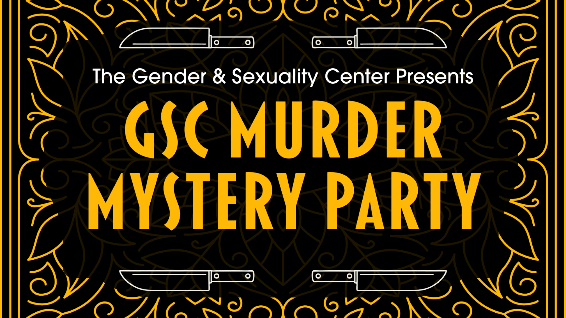 GSC Murder Mystery Party