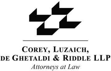 Corey, Luzaich, De Ghetaldo & Riddle LLP Logo
